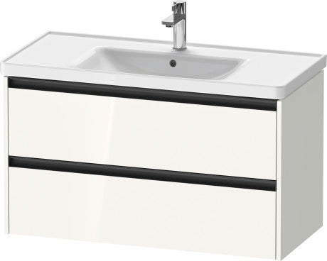 Duravit - Ketho.2 38 3/4" Wall Mount Two Drawer Single Vanity Cabinet, Sink Sold Separately
