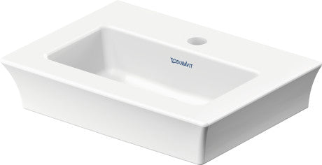 Duravit - White Tulip 17 3/4" Rectangular Wall Mounted Sink in White