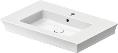 Duravit - White Tulip 29 1/2" Rectangular Wall Mounted Sink in White