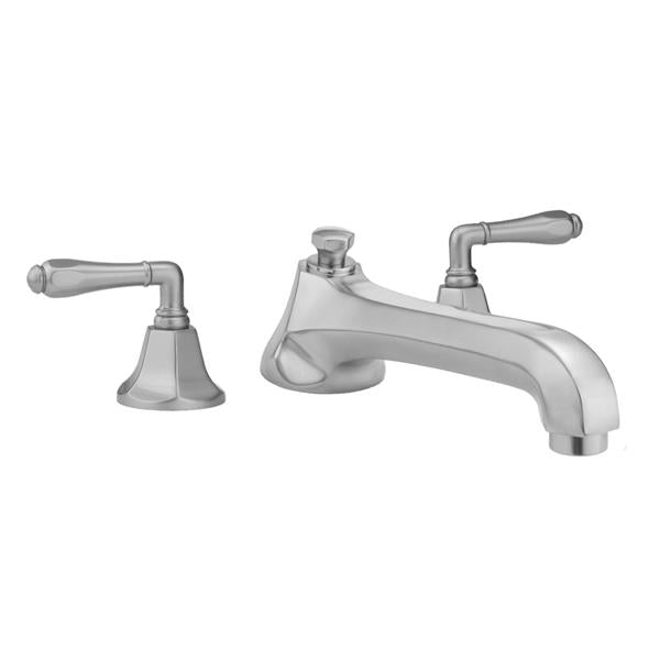 Jaclo - Astor Roman Tub Set with Low Spout and Smooth Lever Handles