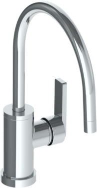 Watermark - Rainey Deck Mounted 1 Hole Gooseneck Kitchen Faucet