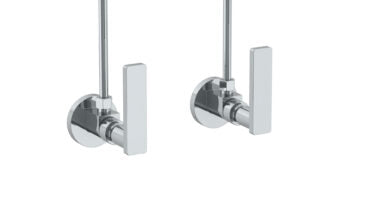 Watermark - Rainey Lavatory Angle Stop Kit -1/2 Inch IPS x 3/8 Inch OD Compression