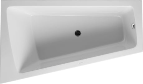 Duravit - Paiova 66 7/8" x 39 3/8" Trapezoidal Corner Bathtub in White Acrylic