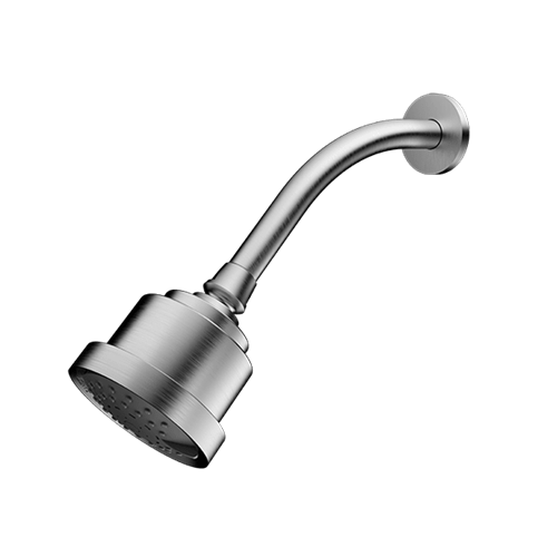 Santec - Multifunction Cylindrical Showerhead With Arm And Flange