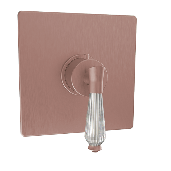 Santec - Edo Crystal Trim - 3/4 Inch Thermostic Control