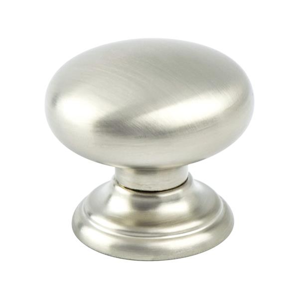 Berenson - Euro Classica Brushed Nickel Round Knob