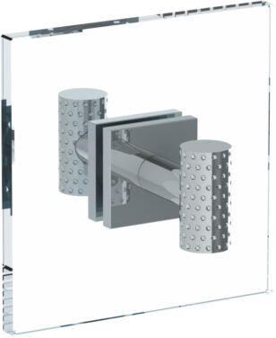 Watermark - Lily double shower door knob/ glass mount hook