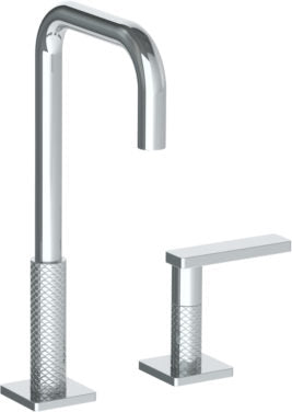 Watermark - Lily Deck Mounted 2 Hole Extended Lavatory Set
