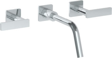 Watermark - Lily Wall Mounted 3 Hole Lavatory Set