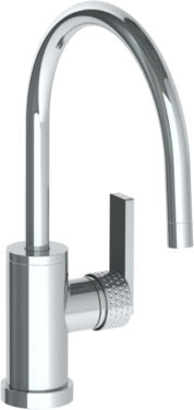 Watermark - Lily Deck Mounted 1 Hole Gooseneck Kitchen Faucet