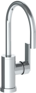 Watermark - Lily Deck Mounted 1 Hole Gooseneck Bar Faucet