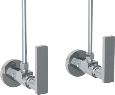 Watermark - Lily Lavatory Angle Stop Kit -1/2 Inch Compression x 3/8 Inch OD Compression