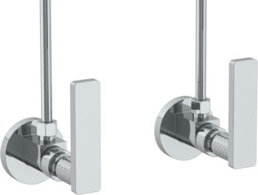 Watermark - Lily Lavatory Angle Stop Kit -1/2 Inch IPS x 3/8 Inch OD Compression