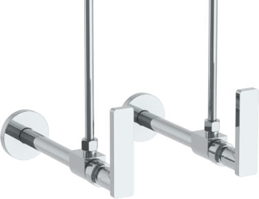 Watermark - Lily Lavatory Angle Stop Kit -1/2 Inch Sweat x 3/8 Inch OD Compression