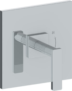 Watermark - Lily Wall Mounted Pressure Balance Shower Trim, 7 Inch dia.