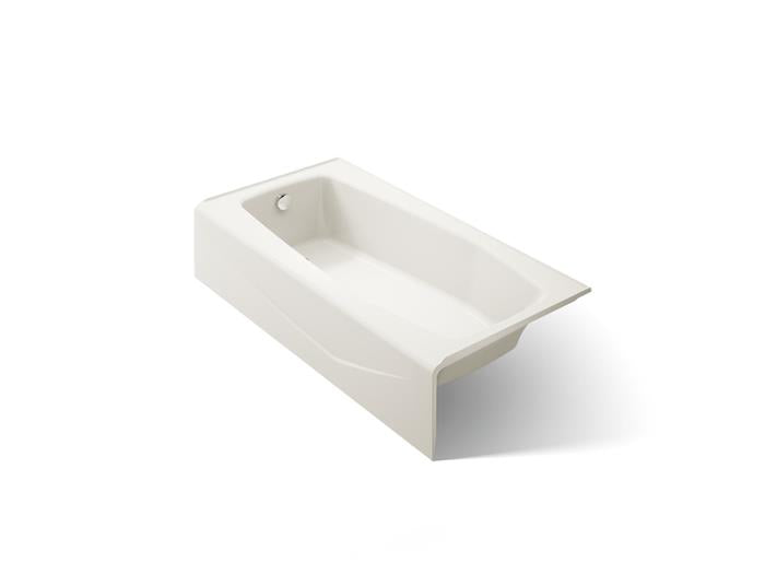 Kohler - Villager 60 X 34-1/4 Inch Alcove Bath With Integral Apron, Left Drain