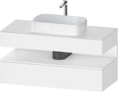 Duravit - Qatego 47 1/4" Single Vanity Cabinet, Sink Sold Separately