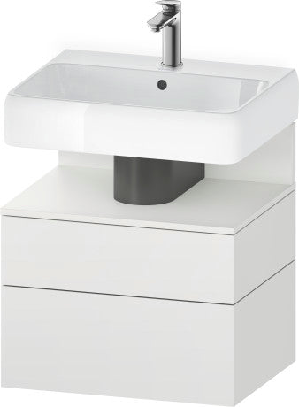 Duravit - Qatego 23 1/4" Single Vanity Cabinet in Black Oak, Sink Sold Separately