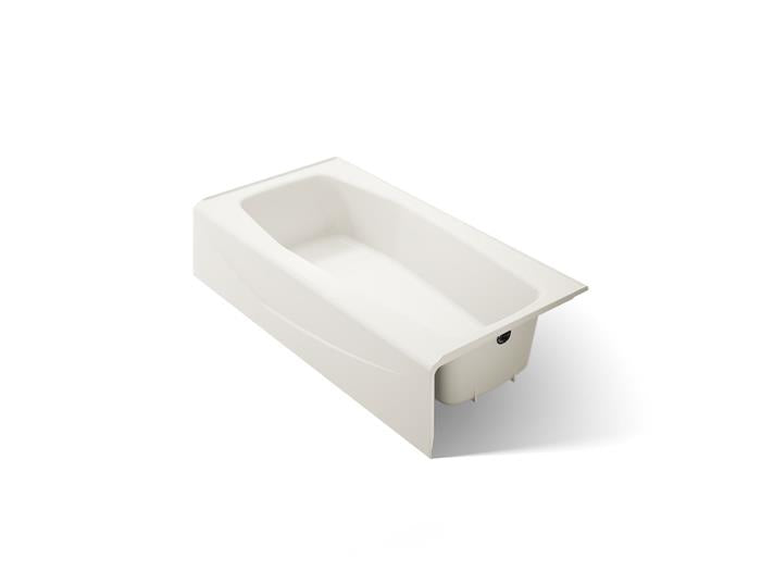 Kohler - Villager 60 X 34-1/4 Inch Alcove Bath With Integral Apron, Right Drain