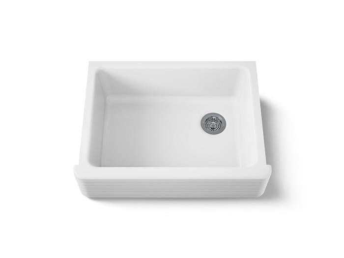 Kohler - Whitehaven Hayridge 29-11/16 Inch Undermount Single-Bowl Farmhouse Kitchen Sink