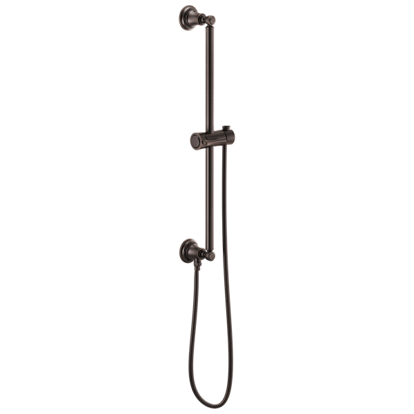 Brizo - Essential Shower Classic Round Slide Bar With Hose