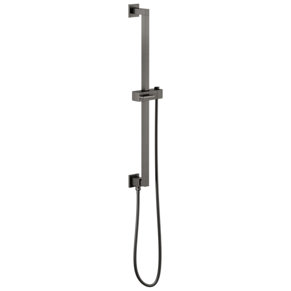 Brizo - Essential Shower Linear Square Slide Bar With Hose