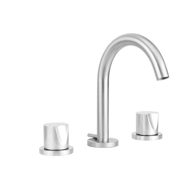 Jaclo - Uptown Contempo Slim Faucet with Round Escutcheons & Thumb Handles