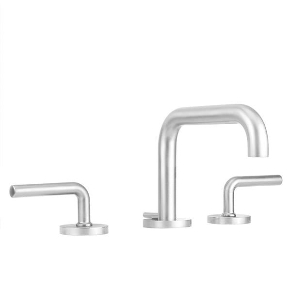 Jaclo - Downtown Contempo Slim Faucet with Round Escutcheons & Contempo Slim Lever Handles