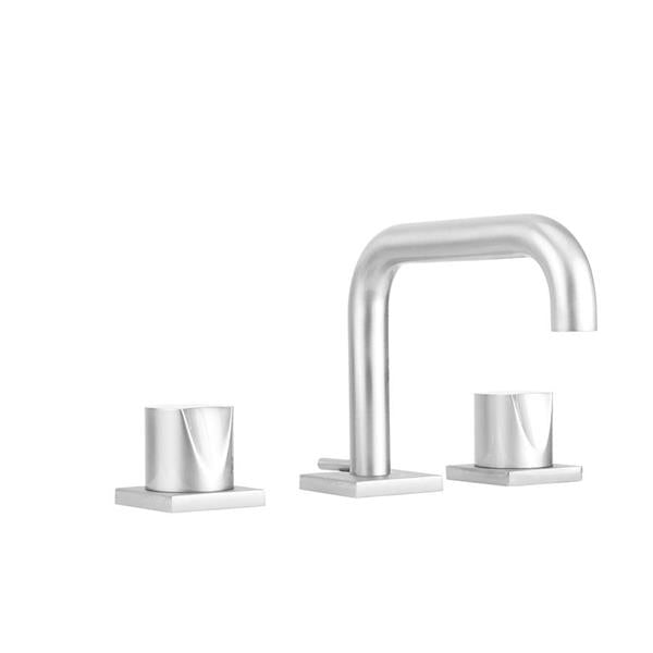 Jaclo - Downtown Contempo Slim Faucet with Square Escutcheons & Thumb Handles