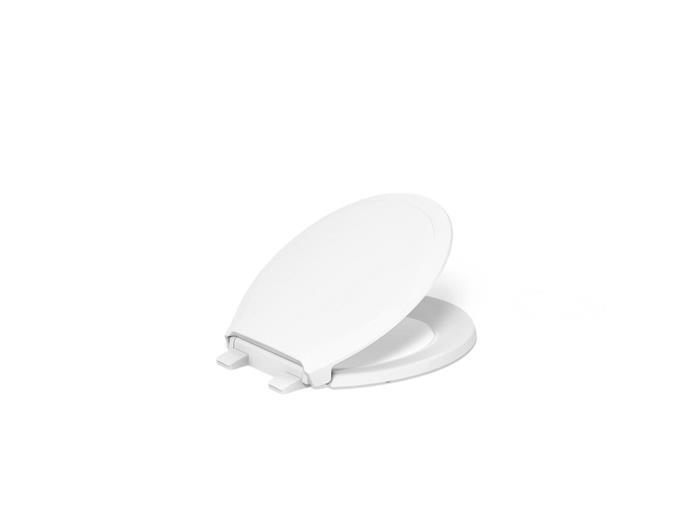 Kohler - Rutledge Nightlight Readylatch Quiet-Close Round-Front Toilet Seat