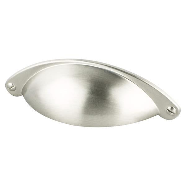 Berenson - Andante 64mm CC Brushed Nickel Cup Pull