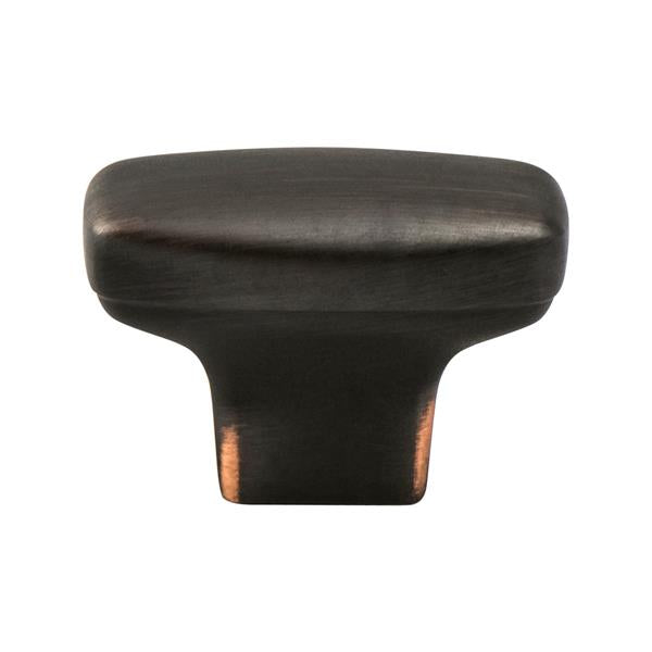 Berenson - Vibrato Verona Bronze Rounded Rectangle Knob