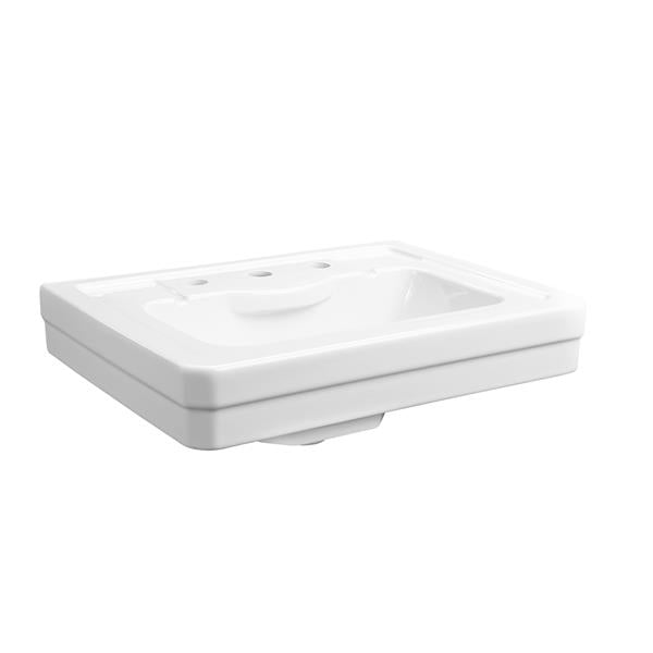 DXV - Fitzgerald 24 Inch Three Hole Bathroom Sink