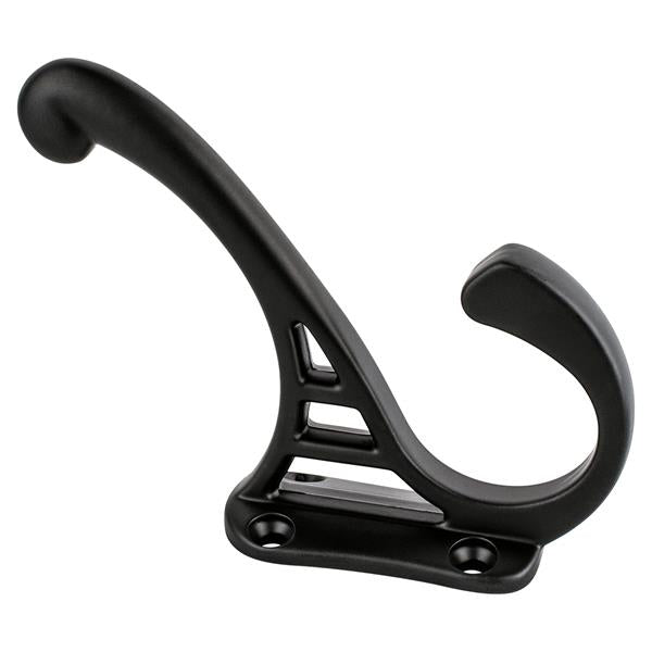 Berenson - Prelude Matte Black Coat Hook
