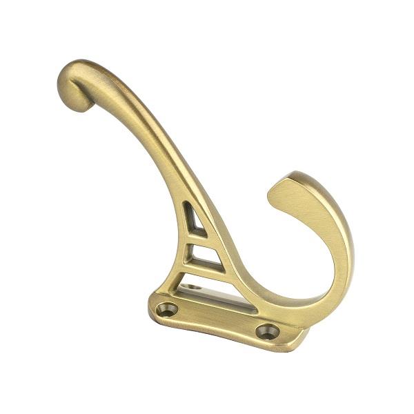 Berenson - Prelude Modern Brushed Gold Coat Hook