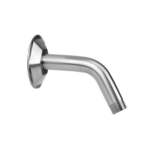 Jaclo - 6 Inch 60° Brass Showerarm with Hex Escutcheon