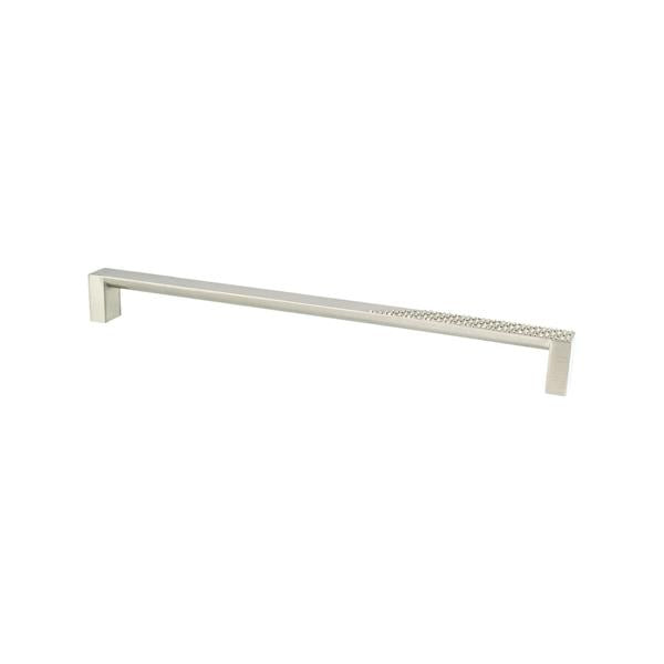 Berenson - Roque 12 inch CC Brushed Nickel Appliance Pull