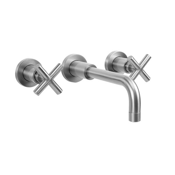 Jaclo - Contempo Wall Tub Filler Trim with Cross Handles