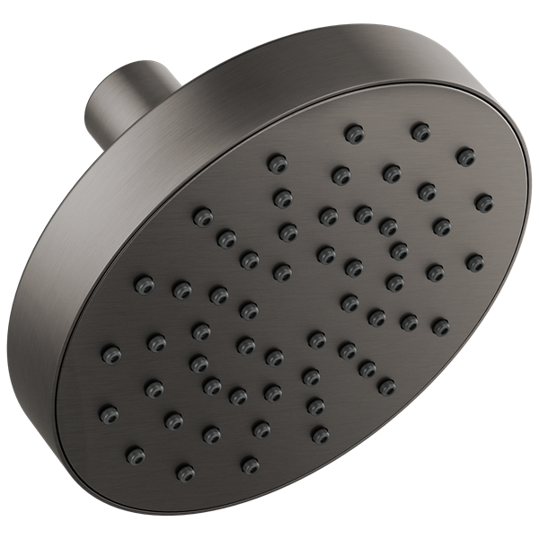 Brizo - Essential Shower 5 Inch Linear Round Single-Function Wall Mount Shower Head - 2.5 GPM