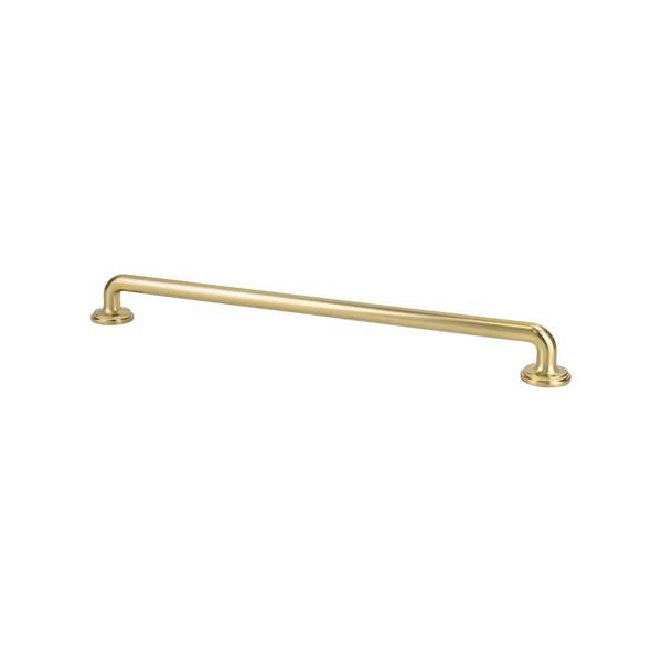 Berenson - Folklore 12 inch CC Modern Brushed Gold Appliance Pull