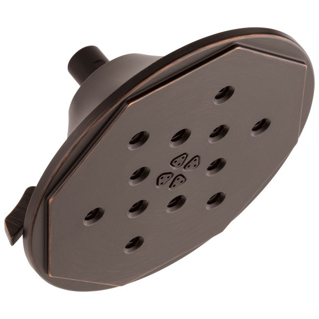 Brizo - Rook 8 Inch H2Okinetic Round Multi-Function Wall Mount Showerhead - 2.5 GPM