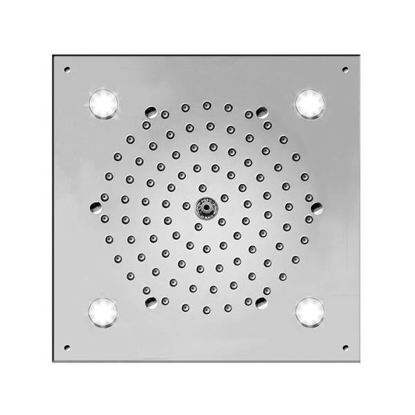 Jaclo - 8 Inch x 8 Inch Chromatherapy QUADRATO Dream Light