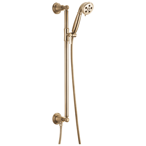 Brizo - Essential Shower H2Okinetic Multi-function Slide Bar Handshower