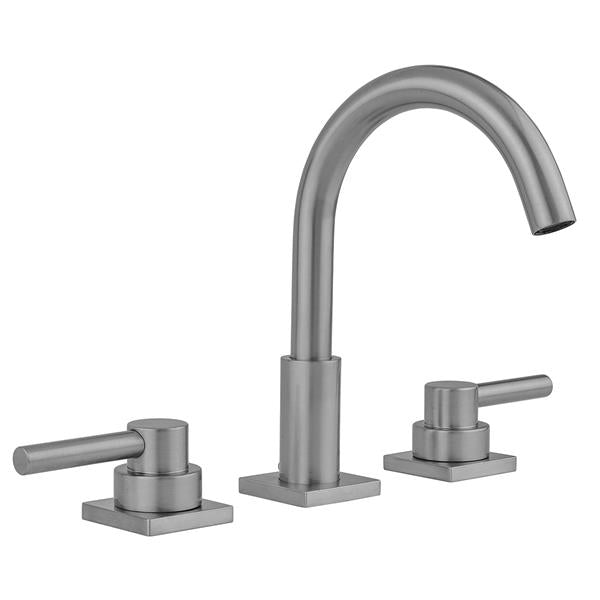 Jaclo - Uptown Contempo Faucet with Square Escutcheons & Low Lever Handles