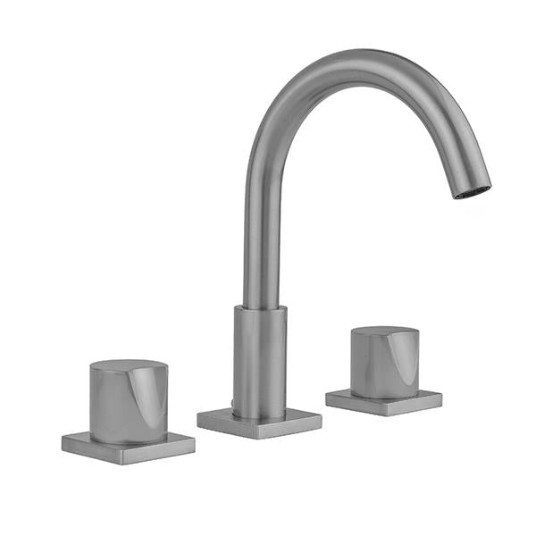 Jaclo - Uptown Contempo Faucet with Square Escutcheons & Thumb Handles