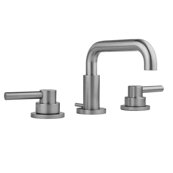 Jaclo - Downtown Contempo Faucet with Round Escutcheons & Low Contempo Lever Handles