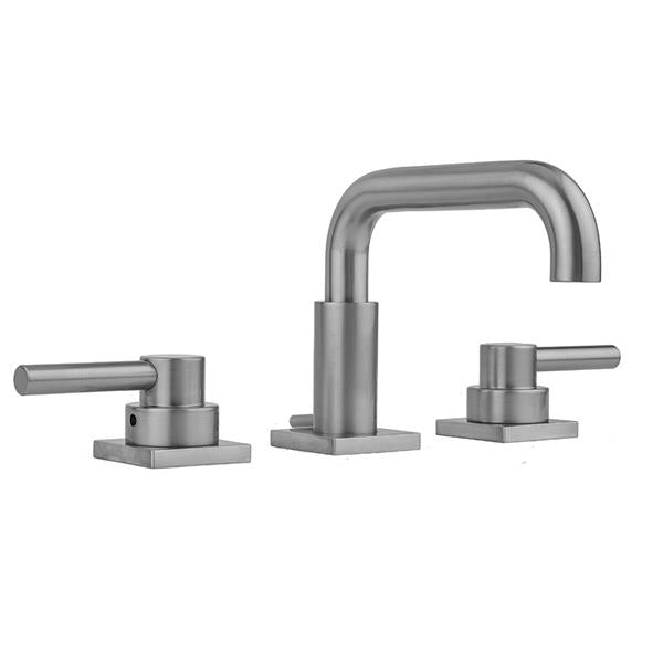 Jaclo - Downtown Contempo Faucet with Square Escutcheons & Contempo Lever Handles