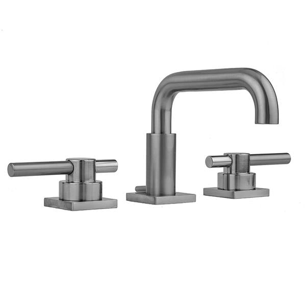 Jaclo - Downtown Contempo Faucet with Square Escutcheons & Peg Lever Handles