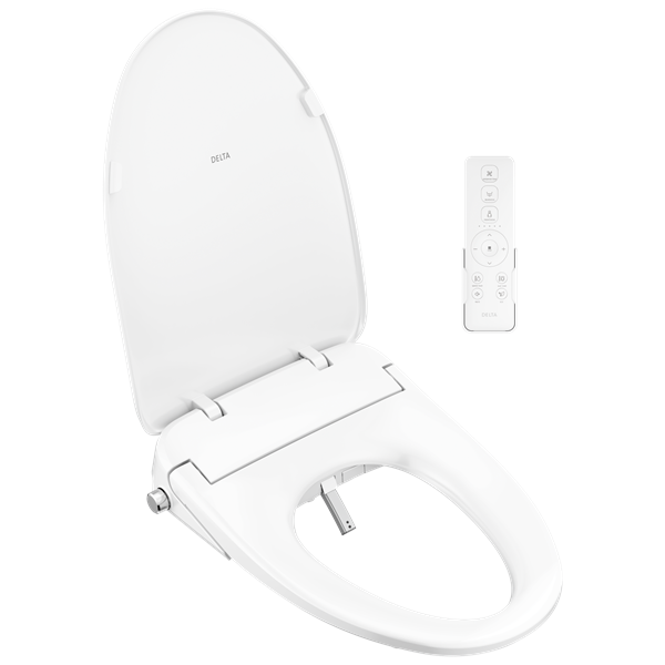 Delta - Refresh Premium Elongated Electric Bidet Toilet Seat
