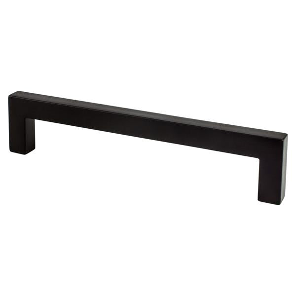 Berenson - Contemporary Advantage One 128mm CC Matte Black Square Pull